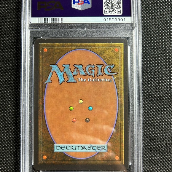 1994 Magic The Gathering MTG White Knight Revised PSA 8 NM-MINT - Picture 2 of 2